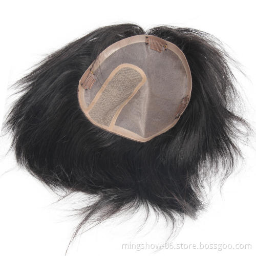 Top quality men hair toupee  for men, 	cheap swiss lace men toupee